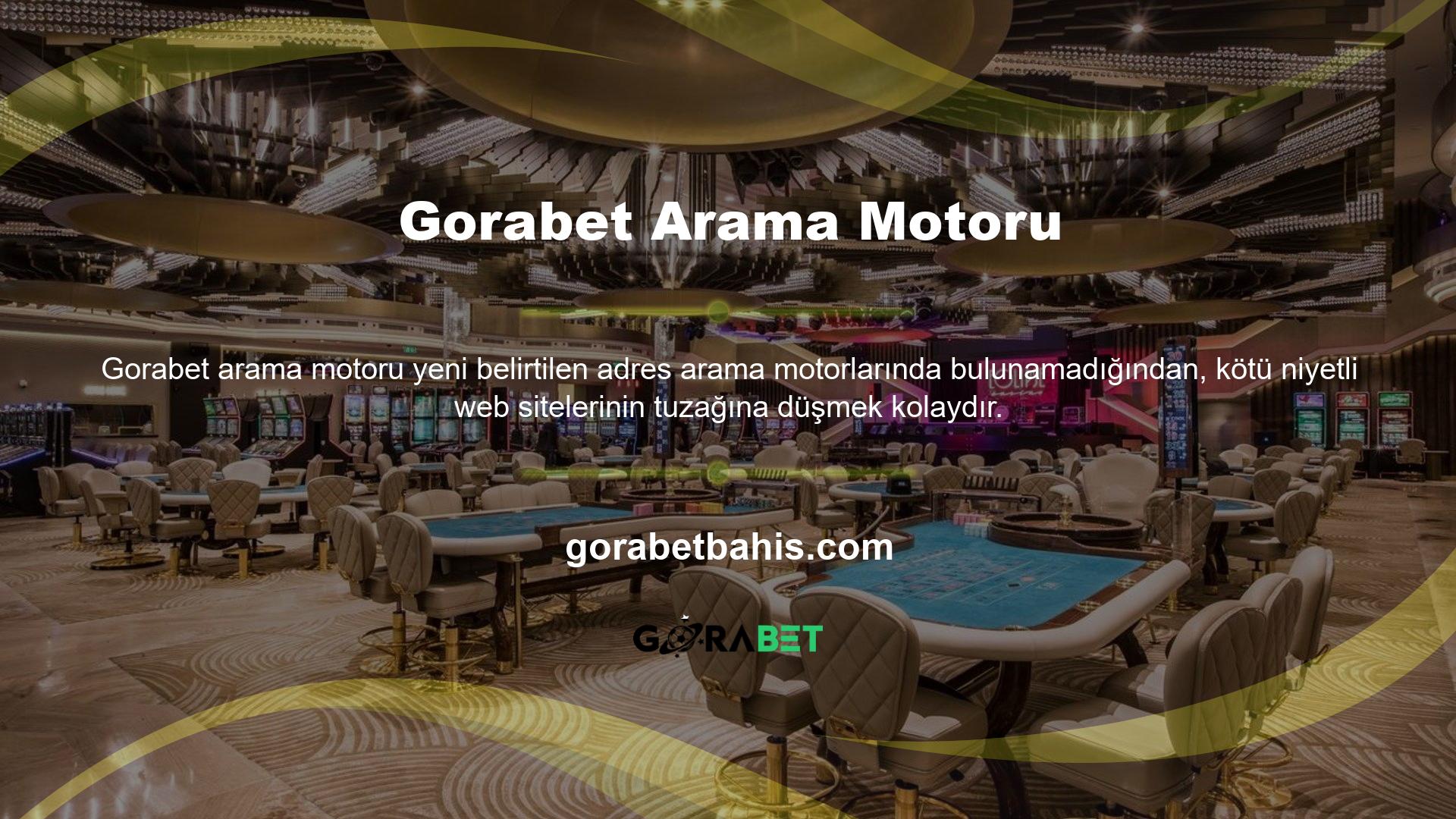 Gorabet oturum açma paneli ile bir bağlantı problemi olmak istemiyorsanız